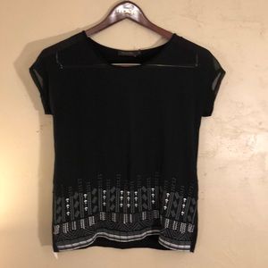 Limited shirt with threaded design